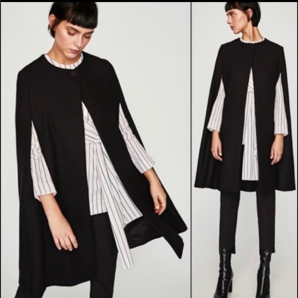 cape jacket zara